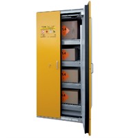 Brandsäkert Kemskåp 90/900 Air, Gul, 2-Dörrar